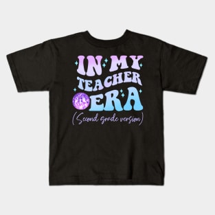 In My Teacher Era Second Grade Version Back To School Kids T-Shirt